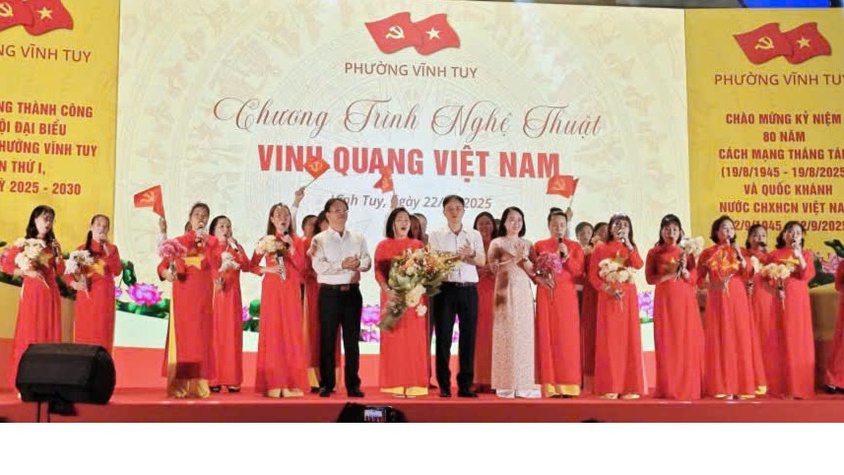 Phường Vĩnh Tuy: Chương trình nghệ thuật 