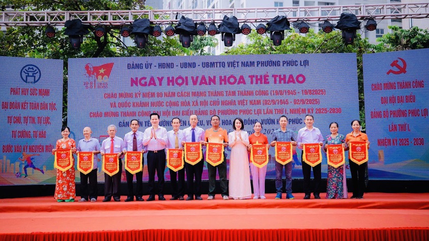 Nhiều hoạt động đặc sắc tại Ngày hội Văn hóa - Thể thao phường Phúc Lợi