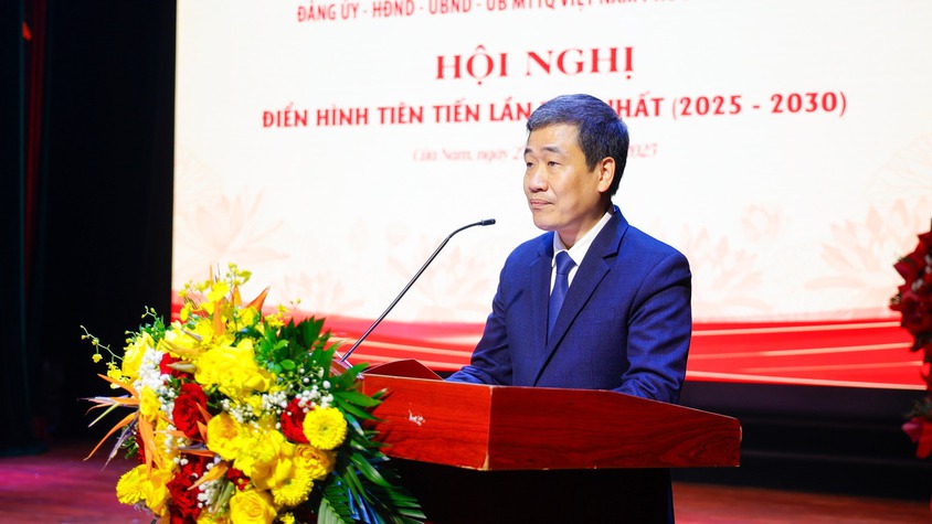 PHƯỜNG CỬA NAM: TỔ CHỨC HỘI NGHỊ ĐIỂN HÌNH TIÊN TIẾN PHƯỜNG LẦN THỨ NHẤT, GIAI ĐOẠN 2025 - 2030
