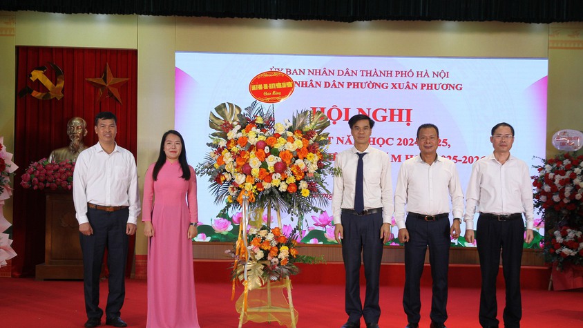 Phường Xuân Phương chú trọng đầu tư cơ sở vật chất ngành giáo dục, xây dựng “trường học hạnh phúc”