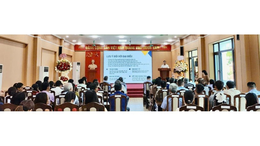 UBND xã Đại Thanh tổ chức Hội nghị triển khai, phổ biến nội dung hướng dẫn, quy định đến các đại biểu tham dự sự kiện A80
