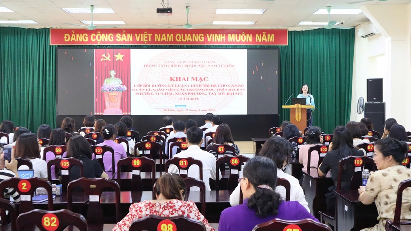 Bồi dưỡng, tập huấn lý luận chính trị hè năm 2025