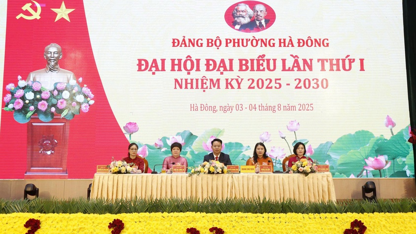 Đảng bộ phường Hà Đông tổ chức phiên trù bị Đại hội đại biểu Đảng bộ phường lần thứ I, nhiệm kỳ 2025–2030