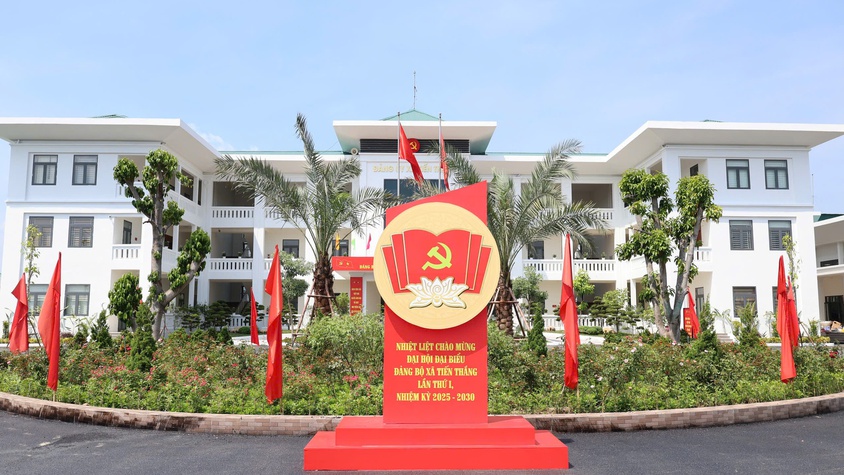Xã Tiến Thắng sẵn sàng cho Đại hội đại biểu Đảng bộ xã lần thứ I, nhiệm kỳ 2025 - 2030.