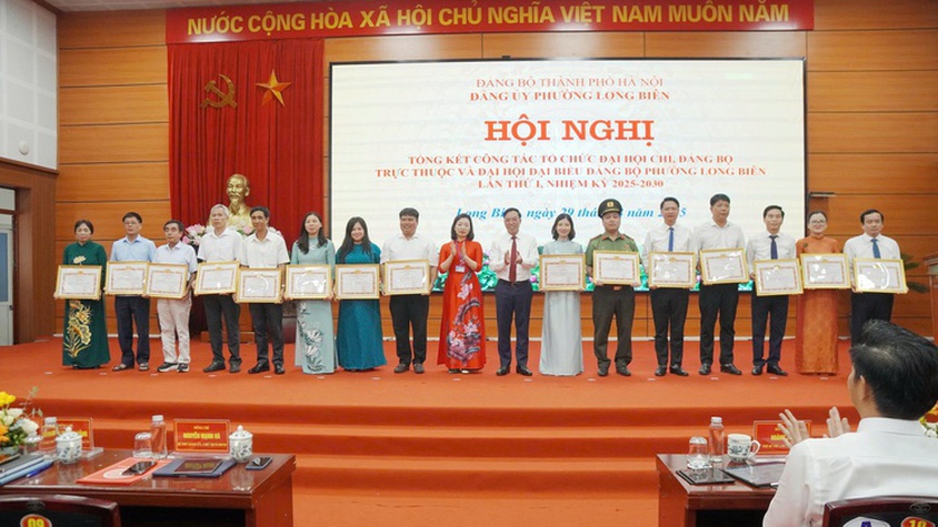 Đảng bộ phường Long Biên tổng kết công tác chỉ đạo Đại hội lần thứ I, khẳng định quyết tâm mới cho nhiệm kỳ 2025-2030