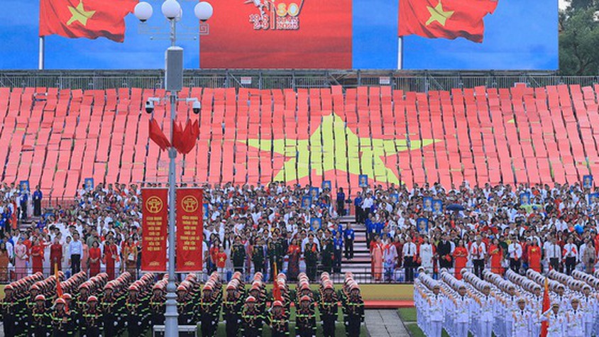 TỔNG THUẬT: Lễ Tổng duyệt chương trình diễu binh, diễu hành kỷ niệm 80 năm Quốc khánh 2/9