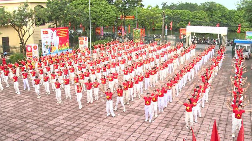 Phúc Lộc: Sôi động chương trình đồng diễn dân vũ kỷ niệm 80 năm Quốc khánh nước Cộng hoà xã hội chủ nghĩa Việt Nam (2/9/1945 - 2/9/2025)