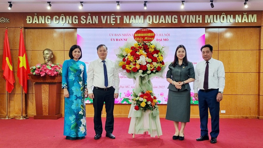 Phường Đại Mỗ tổ chức hội nghị tổng kết năm học 2024-2025, triển khai nhiệm vụ năm học 2025-2026