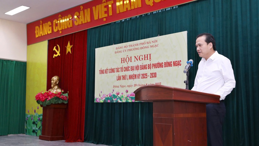 ĐẢNG ỦY PHƯỜNG ĐÔNG NGẠC TỔNG KẾT CÔNG TÁC TỔ CHỨC ĐẠI HỘI ĐẠI BIỂU ĐẢNG BỘ LẦN THỨ I, NHIỆM KỲ 2025-2030