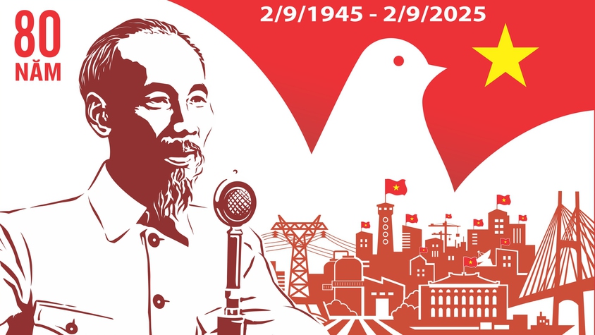 Bài tuyên truyền chào mừng Quốc Khánh 2-9-2025 “80 năm – Một chặng đường hào hùng của Đất nước anh hùng”
