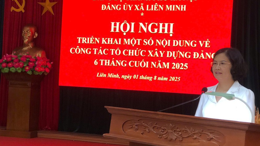 Ban Thường vụ Đảng ủy xã: Triển khai một số nội dung về công tác xây dựng Đảng 6 tháng cuối năm 2025