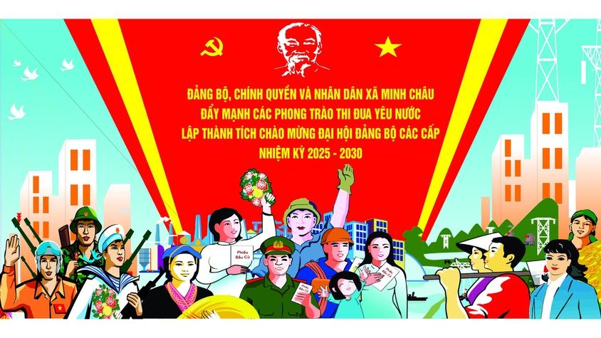 Xã Minh Châu tập trung cao độ cho công tác chuẩn bị Đại hội Đảng bộ xã lần thứ I, nhiệm kỳ 2025 – 2030.