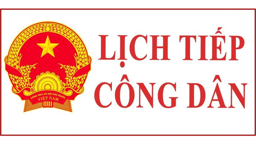 Lịch tiếp công dân định kỳ tại trụ sở UBND phường Giảng Võ tháng 8 năm 2025
