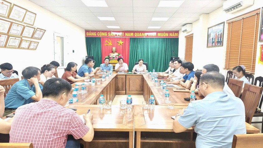Ngân hàng Chính sách xã hội Chương Mỹ: Tham dự hội nghị trực tuyến tập huấn triển khai khóa học “An toàn số”