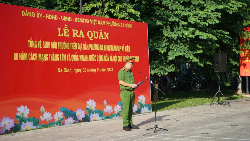 Ngày Chủ Nhật Xanh tại Phường Ba Đình