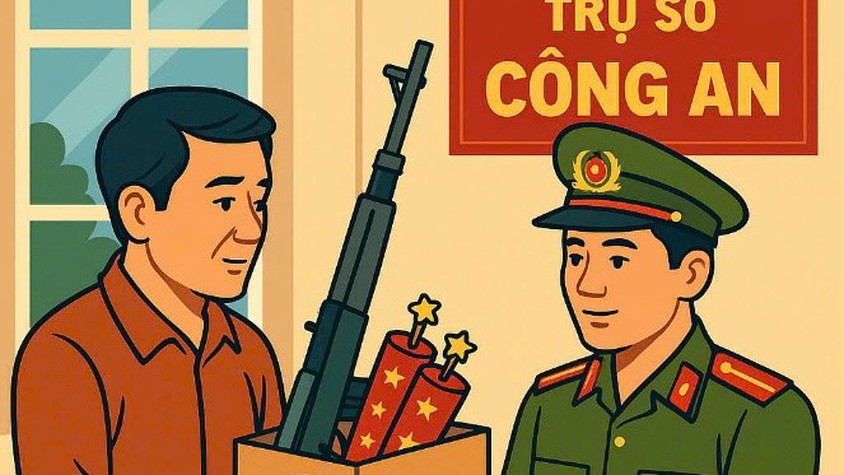 Xã Hoà Phú tăng cường đảm bảo an ninh, an toàn dịp lễ kỷ niệm 80 năm Cách mạng Tháng Tám và Quốc khánh 2/9