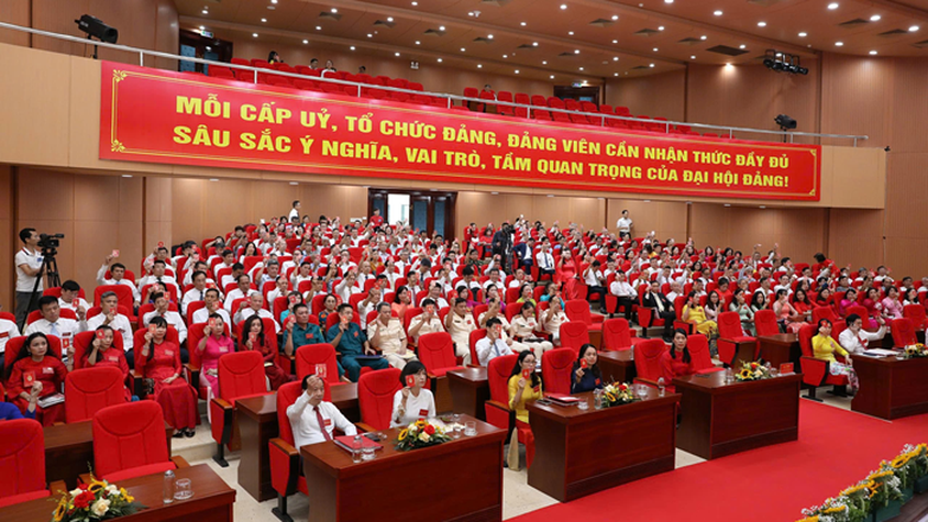 Đại hội đại biểu Đảng bộ phường Cầu Giấy lần thứ I, nhiệm kỳ 2025-2030 tiến hành phiên trù bị