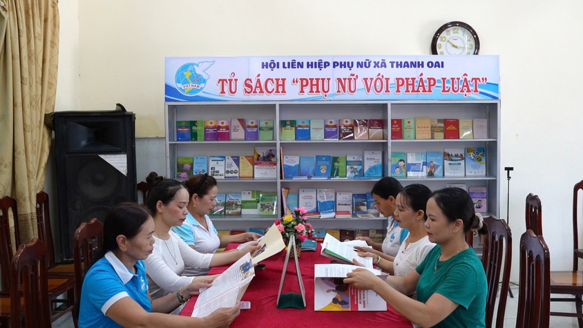 HỘI LHPN XÃ THANH OAI TỔ CHỨC HOẠT ĐỘNG THIẾT THỰC CHÀO MỪNG ĐẠI HỘI ĐẢNG BỘ XÃ LẦN THỨ I, NHIỆM KỲ 2025 – 2030