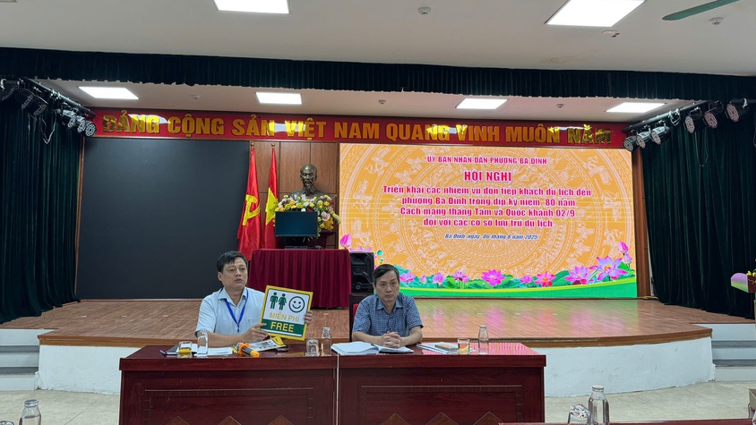 PHƯỜNG BA ĐÌNH TĂNG CƯỜNG PHỐI HỢP CÁC CƠ SỞ LƯU TRÚ DU LỊCH PHỤC VỤ ĐẠI LỄ KỶ NIỆM 80 NĂM CÁCH MẠNG THÁNG TÁM VÀ QUỐC KHÁNH 2/9