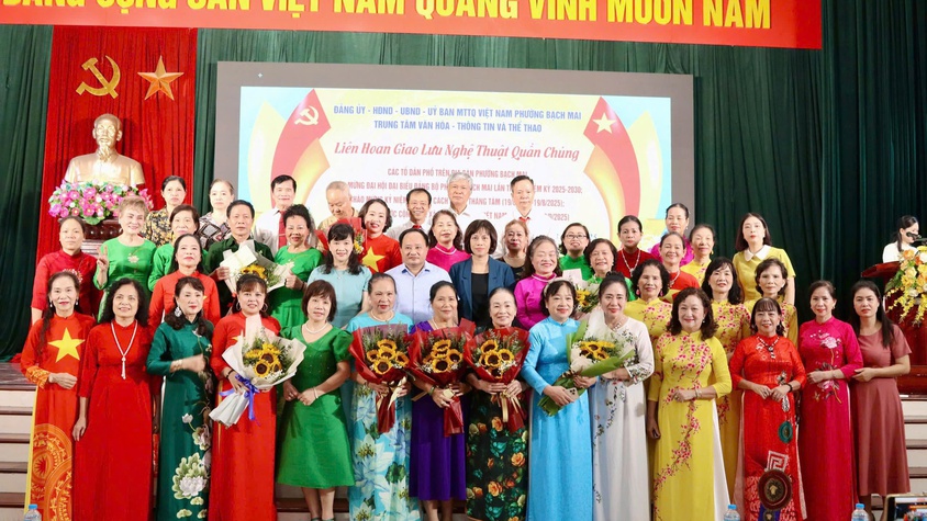 Liên hoan Nghệ thuật quần chúng các tổ dân phố 
 trên địa bàn phường Bạch Mai năm 2025
