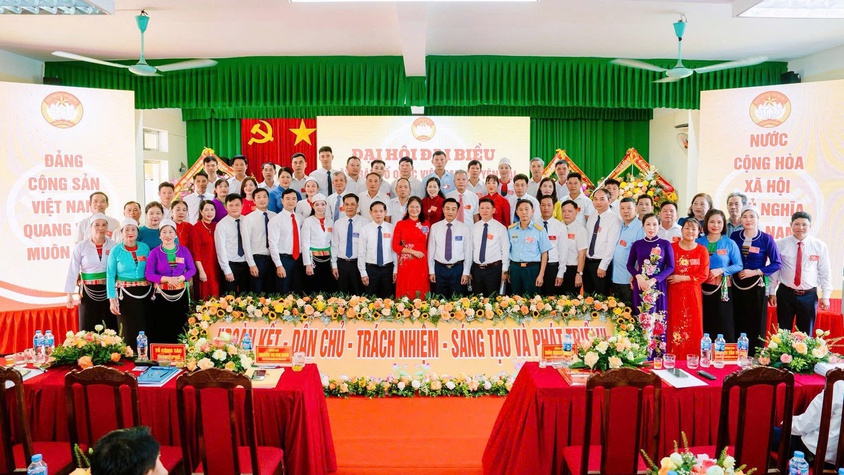 CHÚC MỪNG THÀNH CÔNG ĐẠI HỘI ĐẠI BIỂU MẶT TRẬN TỔ QUỐC VIỆT NAM XÃ YÊN BÀI LẦN THỨ NHẤT, NHIỆM KỲ 2025 – 2030