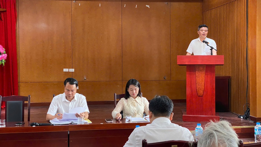 UBND phường Hoàng Mai tổ chức Hội nghị làm việc với các Tổ dân phố
