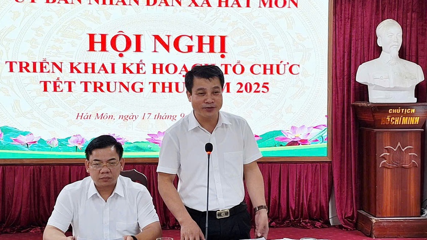 UBND xã triển khai kế hoạch Tổ chức Tết Trung thu cho trẻ em trên địa bàn xã năm 2025