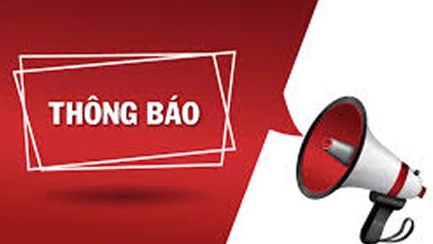 Thông báo công khai Quyết định về việc giao đất cho người trúng đấu giá Quyền sử dụng đất