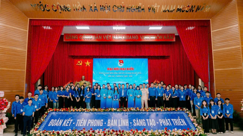Đoàn TNCS Hồ Chí Minh xã Hát Môn tổ chức thành công Đại hội