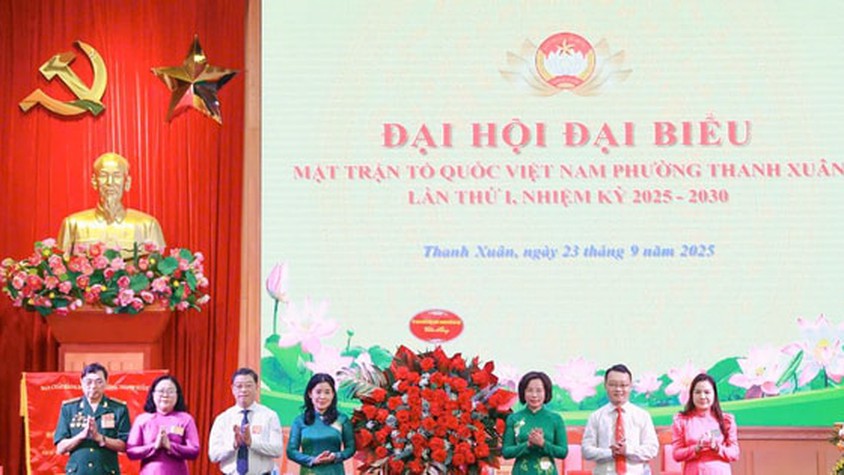 Đồng chí Nguyễn Xuân Hải giữ chức Chủ tịch Ủy ban MTTQ Việt Nam phường Thanh Xuân