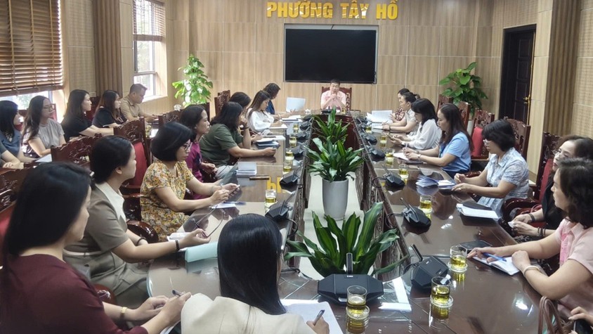 Phường Tây Hồ tăng cường đảm bảo an toàn bữa ăn bán trú cho học sinh