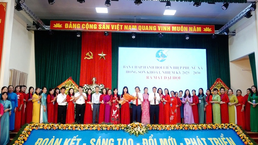 Phụ nữ Hồng Sơn chủ động, sáng tạo, phát huy phẩm chất trong kỷ nguyên mới