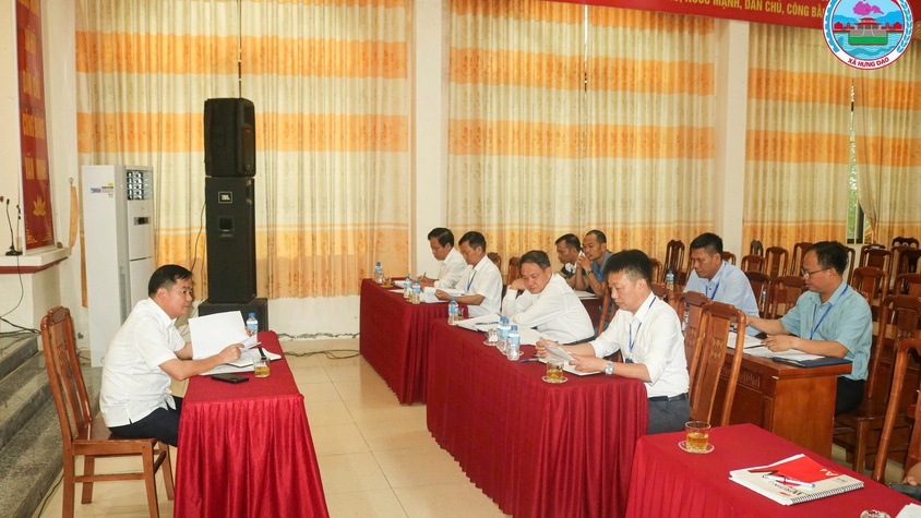 HỘI NGHỊ HỘI ĐỒNG BỒI THƯỜNG, HỖ TRỢ VÀ TÁI ĐỊNH CƯ CÔNG TÁC GIẢI PHÓNG MẶT BẰNG TRÊN ĐỊA BÀN XÃ HƯNG ĐẠO