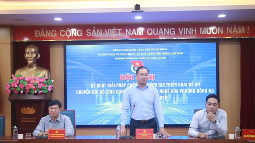 Tuổi trẻ Đống Đa xung kích chuyển đổi số, xây dựng đô thị kiểu mẫu