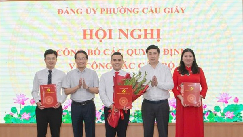 Thành lập Công đoàn phường Cầu Giấy trực thuộc LĐLĐ Thành phố Hà Nội