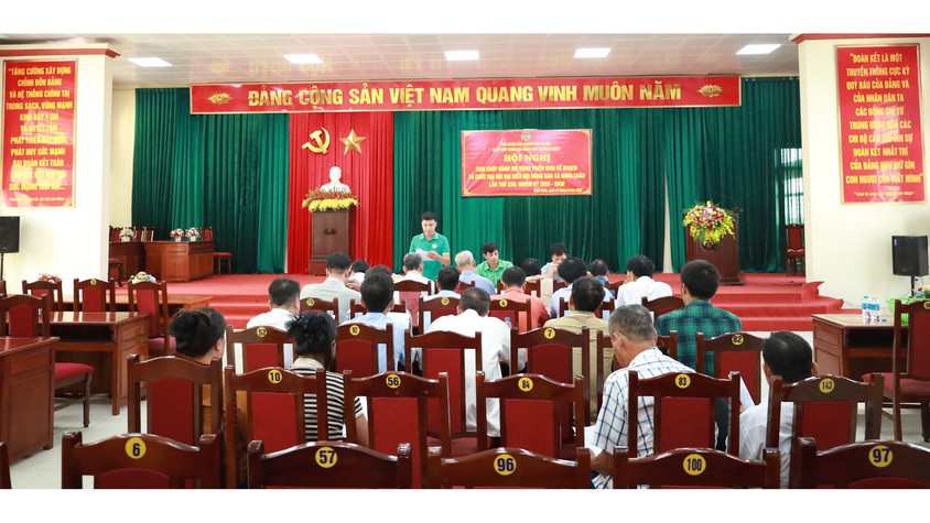 HỘI NÔNG DÂN XÃ MINH CHÂU: TRIỂN KHAI KẾ HOẠCH TỔ CHỨC ĐẠI HỘI ĐẠI BIỂU LẦN THỨ XXII, NHIỆM KỲ 2025 - 2030.