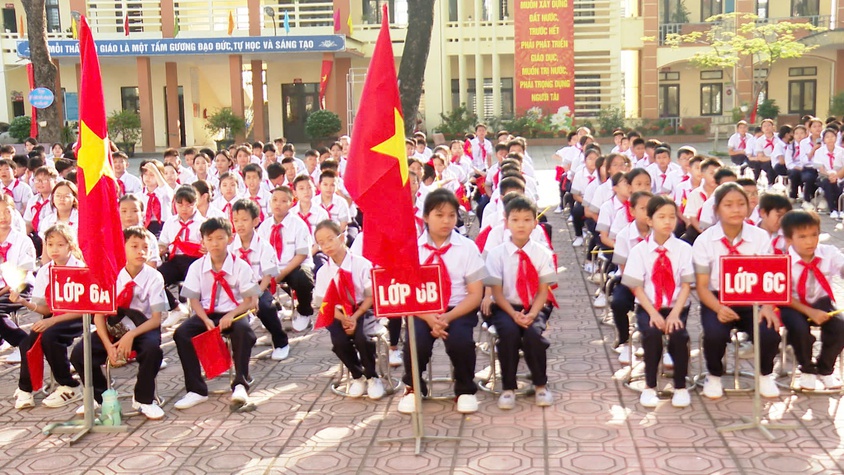 ỨNG HOÀ RỘN RÀNG LỄ KHAI GIẢNG NĂM HỌC MỚI 2025 – 2026.