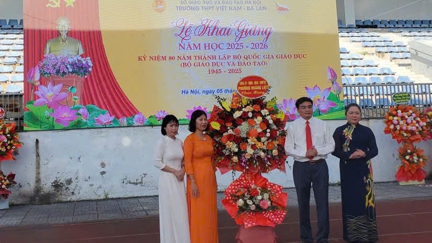 Lễ kỷ niệm 80 năm thành lập Bộ Quốc gia Giáo dục (nay là Bộ Giáo dục và Đào tạo) và Khai giảng năm học 2025-2026