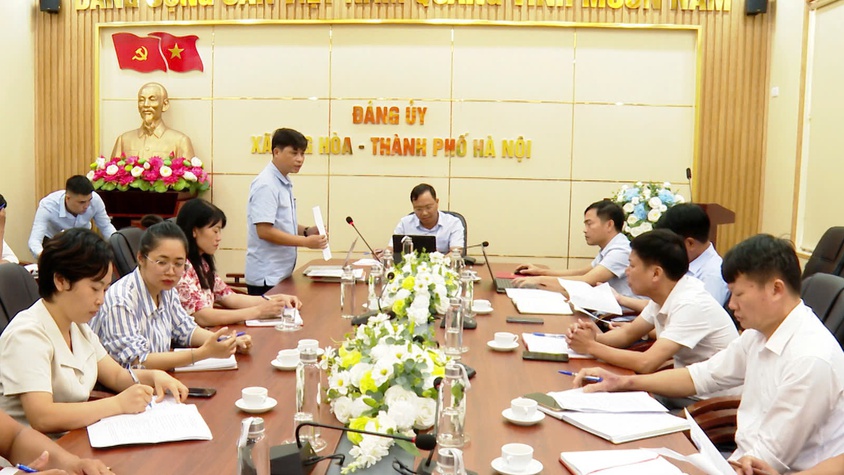 HĐND XÃ ỨNG HÒA TỔ CHỨC HỘI NGHỊ GIAO BAN THƯỜNG TRỰC VỚI CÁC BAN, TỔ ĐẠI BIỂU HĐND XÃ XÃ ỨNG HOÀ NHIỆM KỲ 2021 - 2026