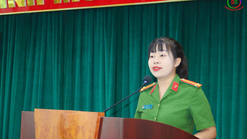 Công an xã Quốc Oai khai giảng lớp huấn luyện, bồi dưỡng nghiệp vụ lực lượng tham gia bảo vệ ANTT ở cơ sở năm 2025