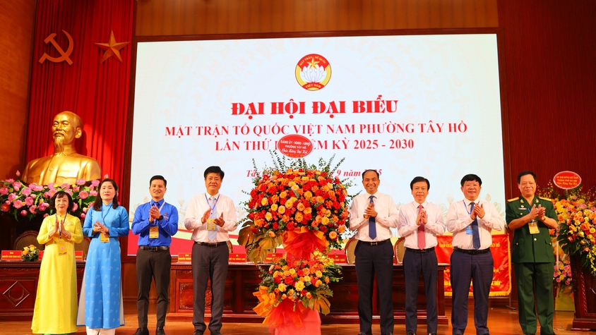 Đại hội MTTQ Việt Nam phường Tây Hồ: Dấu ấn đoàn kết và khát vọng phát triển
