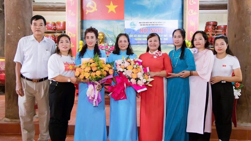 46/46 chi hội Phụ nữ trên toàn địa bàn xã Hồng Vân đã hoàn thành tổ chức Hội nghị Chi hội nhiệm kỳ 2025 – 2030
