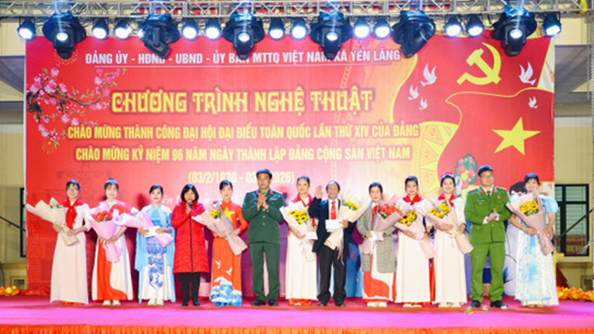 RỘN RÀNG ĐÊM VĂN NGHỆ CHÀO MỪNG THÀNH CÔNG ĐẠI HỘI ĐẠI BIỂU TOÀN QUỐC LẦN THỨ XIV CỦA ĐẢNG VÀ CHÀO MỪNG KỶ NIỆM 96 NĂM NGÀY THÀNH LẬP ĐẢNG CỘNG SẢN VIỆT NAM