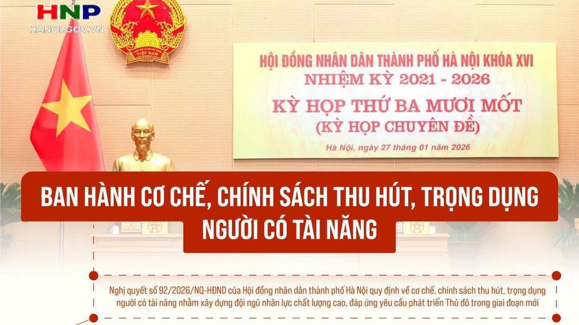 CỤ THỂ HÓA CƠ CHẾ, CHÍNH SÁCH THU HÚT VÀ TRỌNG DỤNG NHÂN TÀI