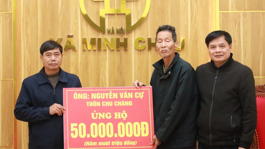 Nghĩa cử cao đẹp của gia đình người có công với cách mạng - lan tỏa tinh thần vì cộng đồng tại xã Minh Châu