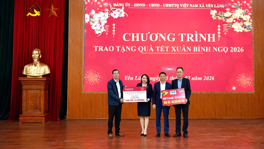 YÊN LÃNG: LAN TỎA HƠI ẤM “ TẾT YÊU THƯƠNG” TỪ SỰ CHUNG TAY CỦA CỘNG ĐỒNG DOANH NGHIỆP