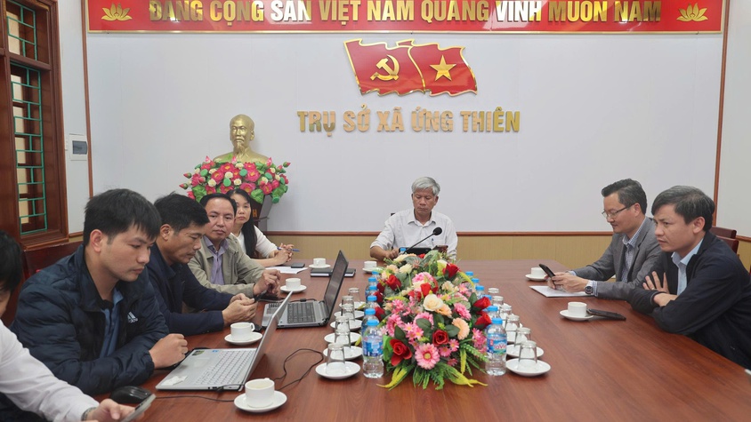 XÃ ỨNG THIÊN THAM DỰ HỘI NGHỊ TẬP HUẤN NỀN TẢNG QUẢN LÝ CÔNG TÁC KHIẾU NẠI, TỐ CÁO QUỐC GIA