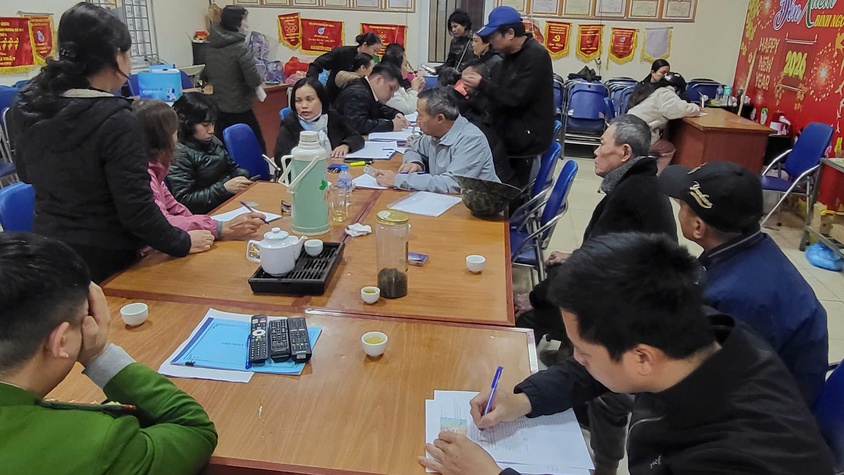 Thu hồi 18ha phục vụ dự án hồ điều hòa Phú Đô, người dân tích cực phối hợp kê khai trong dự án hồ điều hòa Phú Đô