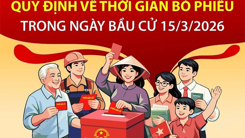 Quy định về thời gian bỏ phiếu trong ngày bầu cử 15/3