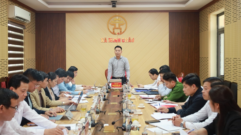 Hội nghị lần thứ Bảy – Ban Chấp hành Đảng bộ xã Minh Châu khóa I quyết nghị nhiều nội dung quan trọng